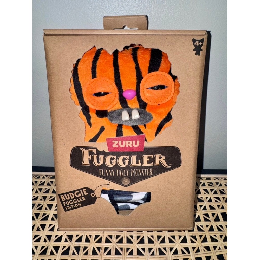 Zuru Fuggler Budgie Fuggler Edition Funny Ugly 9" Plush Monster - NEW in box